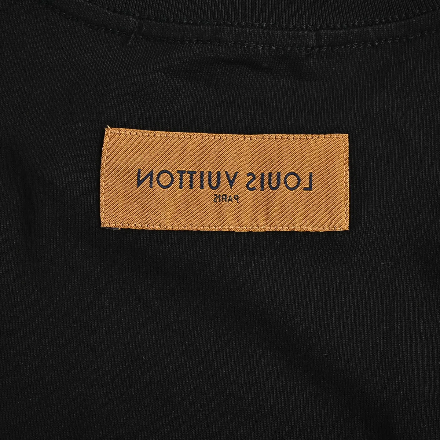Louis Vuitton/Louis Vuitton embossed logo embossed long-sleeved T-shirt
